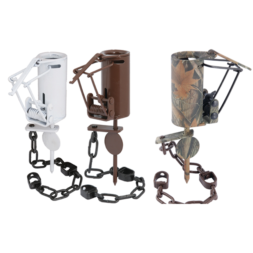 4 Powder Coated Duke DP Dog Proof Coon Traps Trapping Raccoon